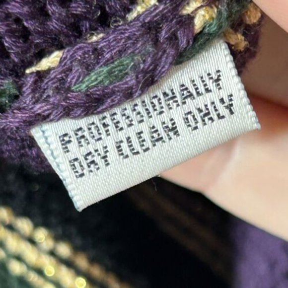 St. John Sport by Marie Gray Striped Turtleneck Mock Neck Sweater - Picture 5 of 5